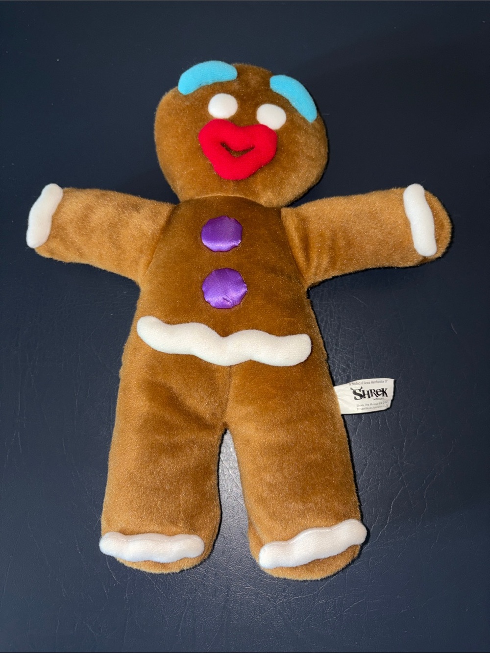 Shrek Gingy Gingerbread Soft Plush Puppet 14”